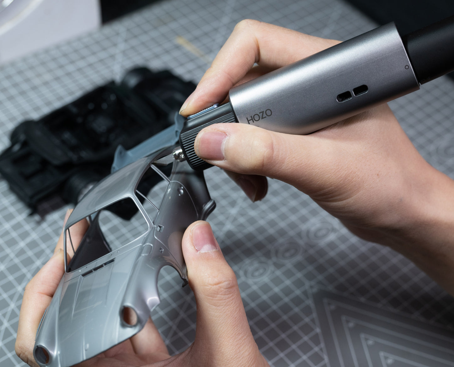 HOZO NeoBlade Electronic Ultrasonic Cutter, Professional Cutting Machine for Craft & Model Making